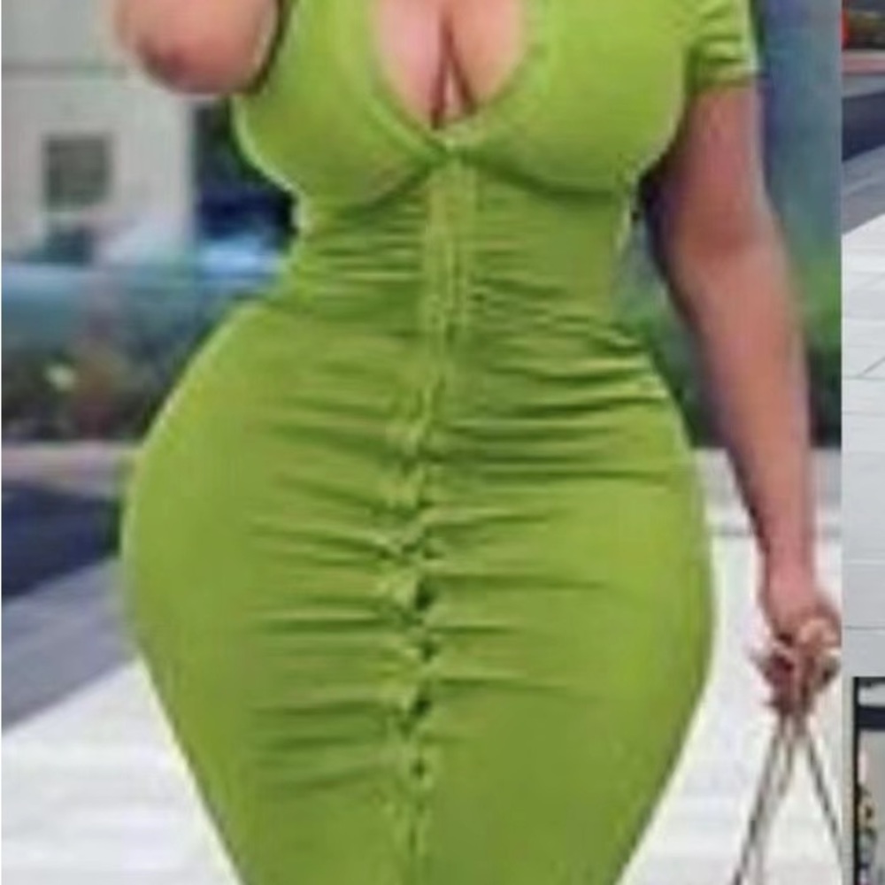 This Slinky Long length Form Fitting Dress; are Simple but make a big Statement